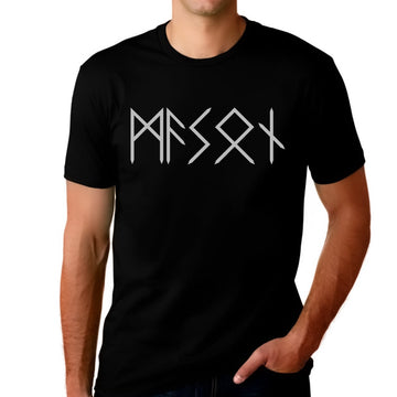 Personalized Futhark Runes Tee, NAME in RUNES Viking T-Shirt