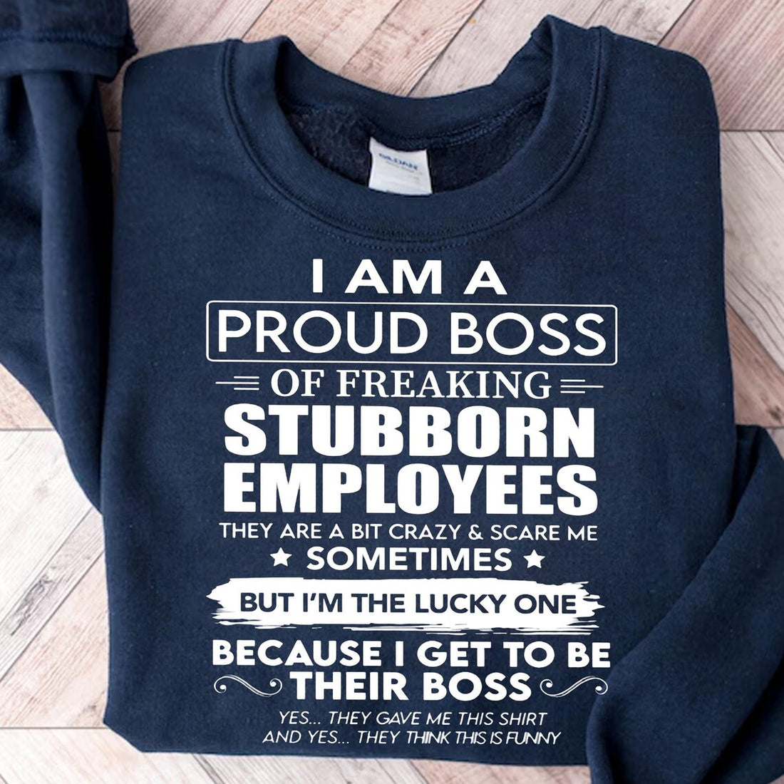 Proud Boss of Awesome Employees Shirt