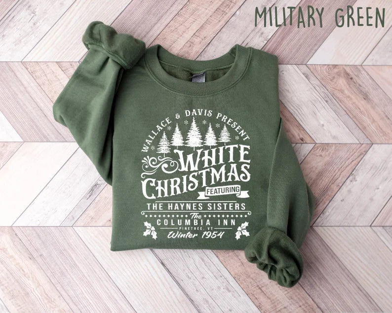 White Christmas Movie Shirt, Christmas Holiday Shirt, White Christmas Movie 1954 Shirt