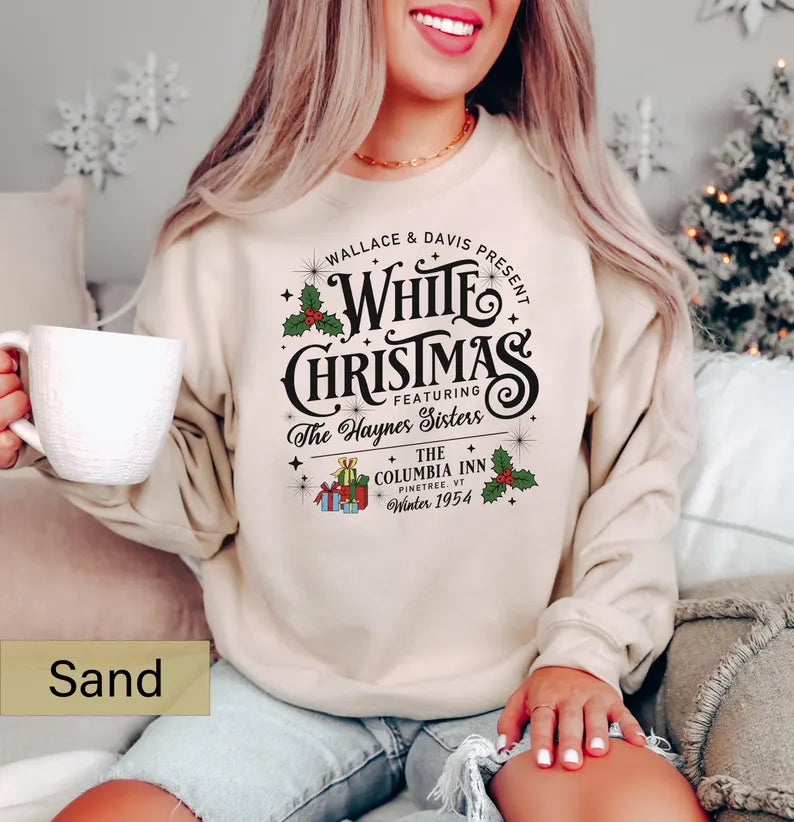 White Christmas Movie Sweatshirt, White Christmas Movie Shirt, Wallace And Davis